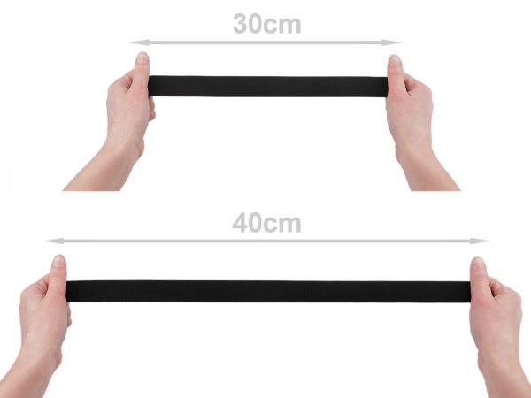 Pruženka měkká tkaná šíře 30 mm