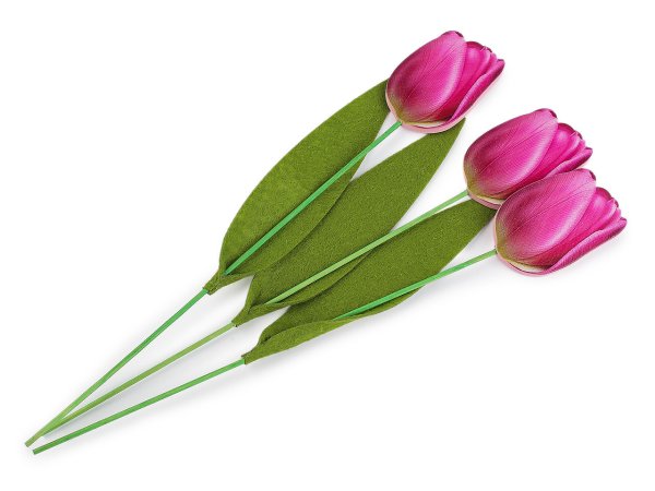 Dřevěný tulipán zápich