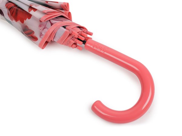 Dámský vystřelovací deštník květy