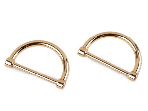 Polokroužek na textil a doplňky šíře 30 mm plochý