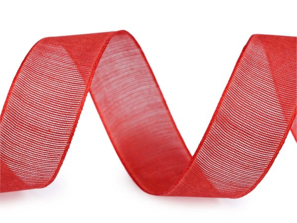 Plátnová stuha s vlascem šíře 25 mm