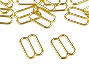 Posunovač na prádlo / motýlka šíře 12 mm kovový