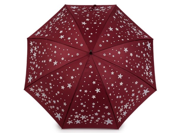 Dámský vystřelovací deštník hvězda kouzelný