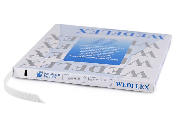 Kostice PES v metráži prošívací šíře 12 mm