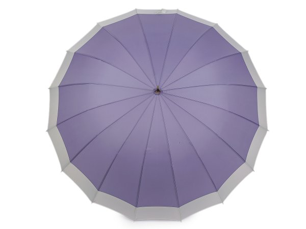 Velký rodinný deštník s dřevěnou rukojetí