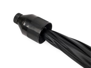 Velký rodinný vystřelovací deštník s teleskopickým pouzdrem na odkapávání