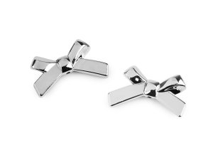 Komponent / korálek k výrobě přívěsků 3D mašle 20x34 mm