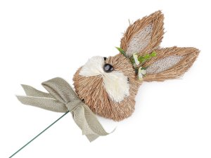 Zápich velikonoční zajíček slaměný