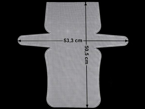 Plastová kanava / mřížka na kabelku