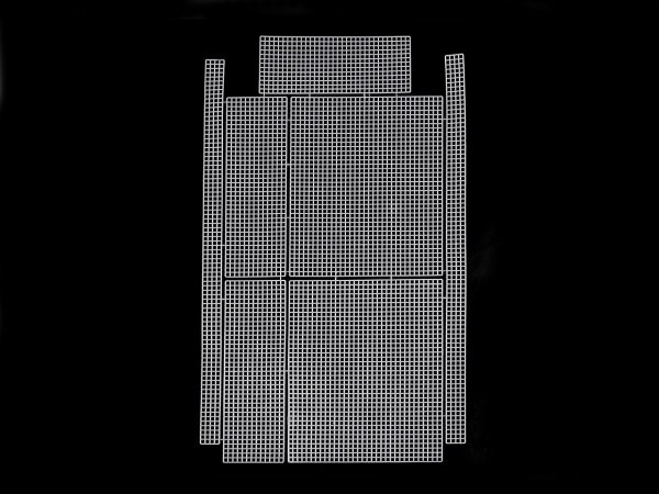 Plastová kanava / mřížka na kabelku