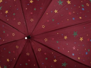 Dámský vystřelovací deštník hvězda kouzelný