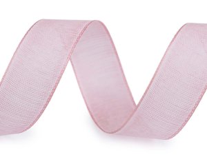 Plátnová stuha s vlascem šíře 25 mm