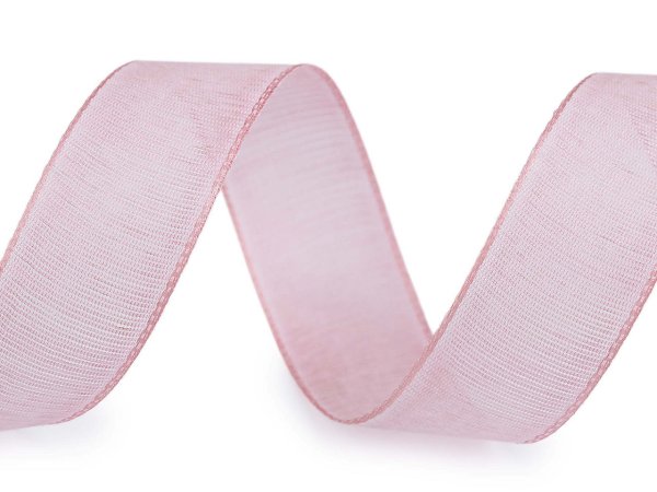 Plátnová stuha s vlascem šíře 25 mm