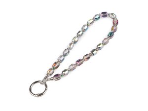 Přívěsek na mobil ze skleněných korálků