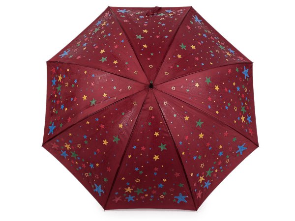 Dámský vystřelovací deštník hvězda kouzelný