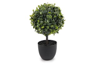 Umělý buxus v květináči