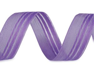 Plátnová stuha s efektní nití šíře 25 mm