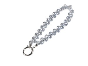 Přívěsek na mobil ze skleněných korálků