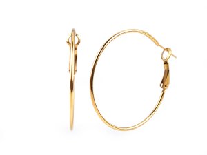 Náušnice z nerezové oceli kruhy