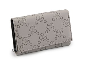 Dámská peněženka s květy 10x15 cm