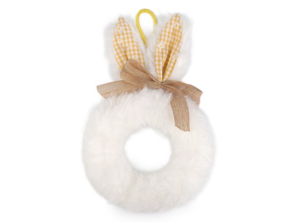 Velikonoční věnec zajíček