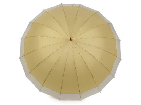 Velký rodinný deštník s dřevěnou rukojetí