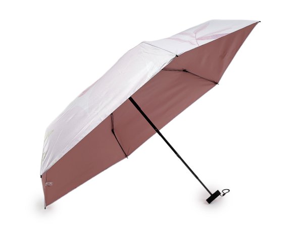 Dámský mini skládací deštník květy