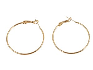 Náušnice z nerezové oceli kruhy