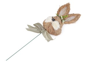 Zápich velikonoční zajíček slaměný