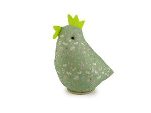 Textilní slepička k jarnímu aranžování