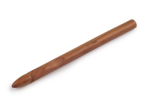 Háček na háčkování dřevěný vel. 15