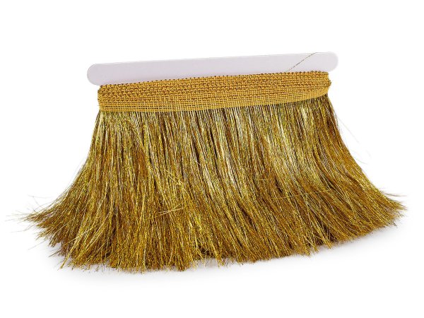 Třásně metalické husté šíře 15 cm
