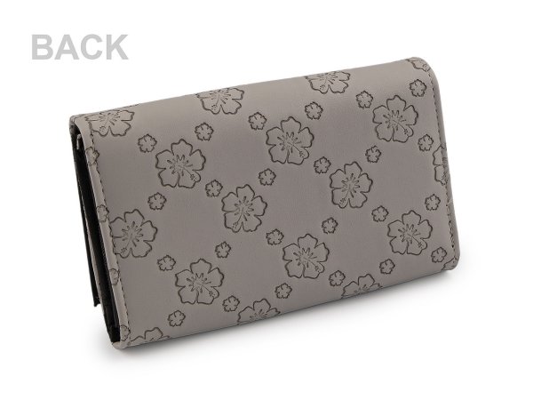 Dámská peněženka s květy 10x15 cm