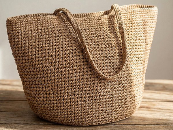 Lýko rafie přírodní, k pletení tašek Ø2 mm