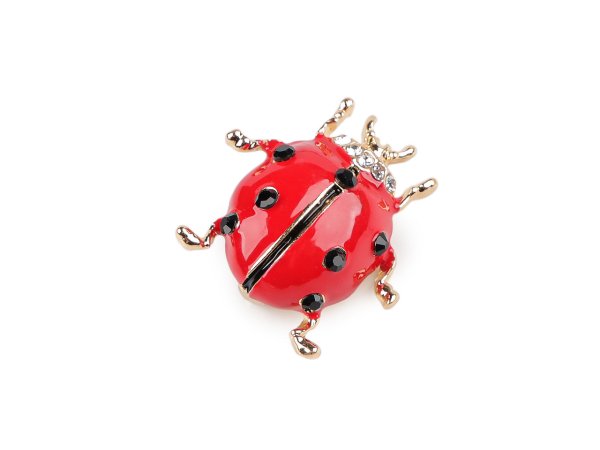 Brož včela, krab, liška, beruška