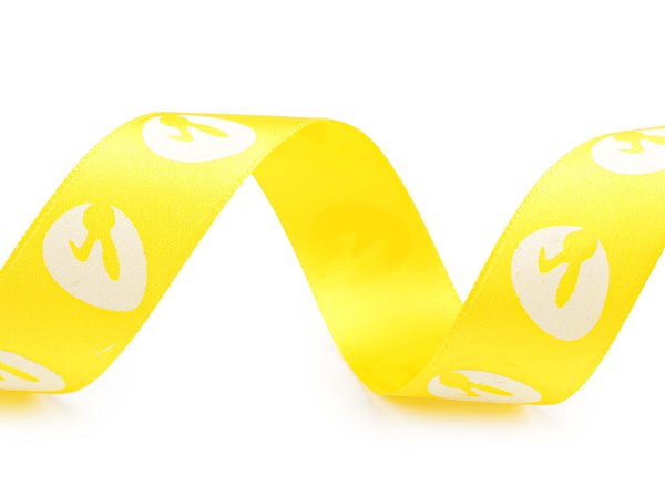 Saténová stuha Velikonoce šíře 24 mm