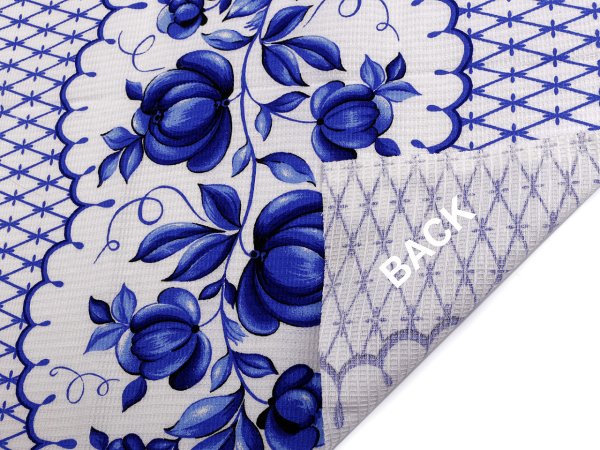 Bavlněné vaflové piké květy