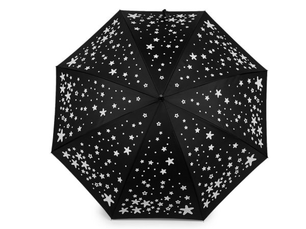 Dámský vystřelovací deštník hvězda kouzelný
