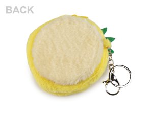 Plyšové kosmetické zrcátko / klíčenka