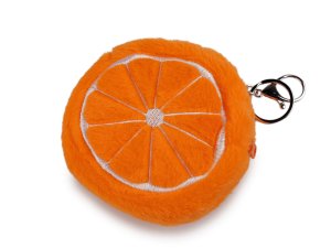 Plyšové kosmetické zrcátko / klíčenka