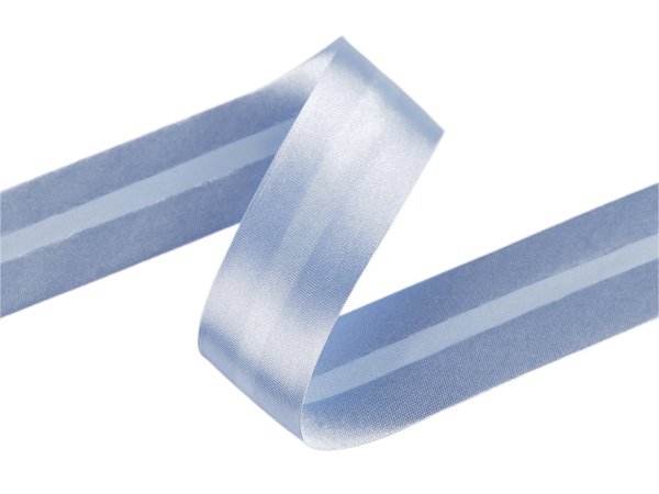 Šikmý proužek saténový šíře 30 mm zažehlený