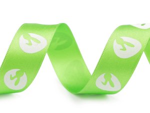 Saténová stuha Velikonoce šíře 24 mm