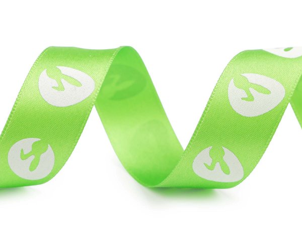 Saténová stuha Velikonoce šíře 24 mm