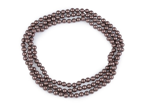 Perlový náhrdelník dlouhý, retro