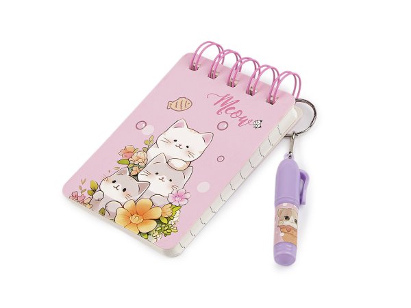 Dětský blok / zápisník linkovaný s propiskou