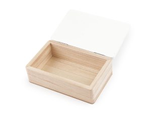 Dřevěná krabička s potiskem 10x16 cm