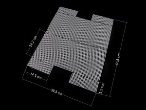 Plastová kanava / mřížka na kabelku