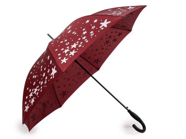 Dámský vystřelovací deštník hvězda kouzelný