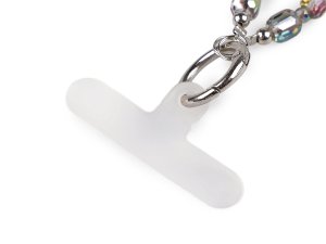 Přívěsek na mobil ze skleněných korálků