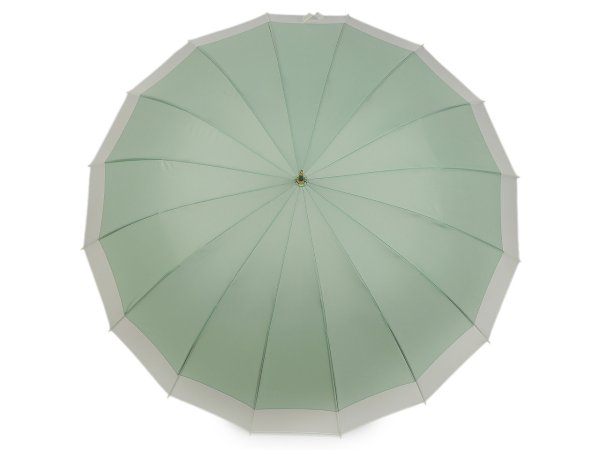 Velký rodinný deštník s dřevěnou rukojetí